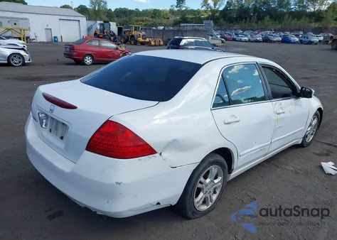 2007 Honda Accord 2.4 Se из США, поврежденный, VIN 1HGCM56347A020760